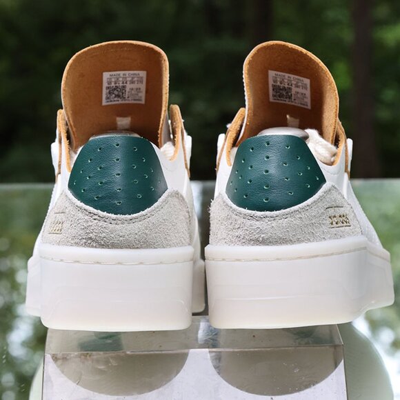 Adidas Rivalry Summer Low White Green Size 10 - Picture 10 of 13